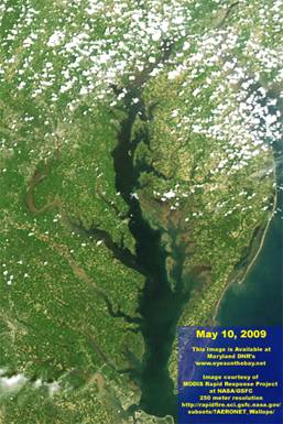 10-Jun-2009 NASA MODIS AQUA True Color Satellite image