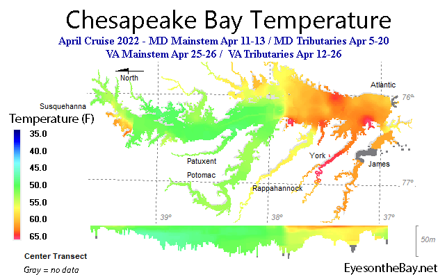 Interpolated Temperature Data Map