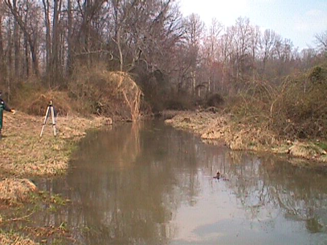 Field photo showing stream conditions at site ABPG-118-R-2000-10_12