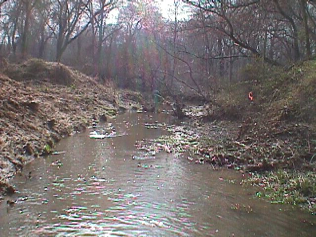 Field photo showing stream conditions at site ABPG-119-R-2000-10_14