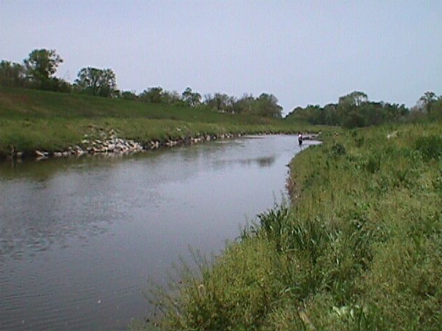 Field photo showing stream conditions at site ANAC-301-X-2000-15_11