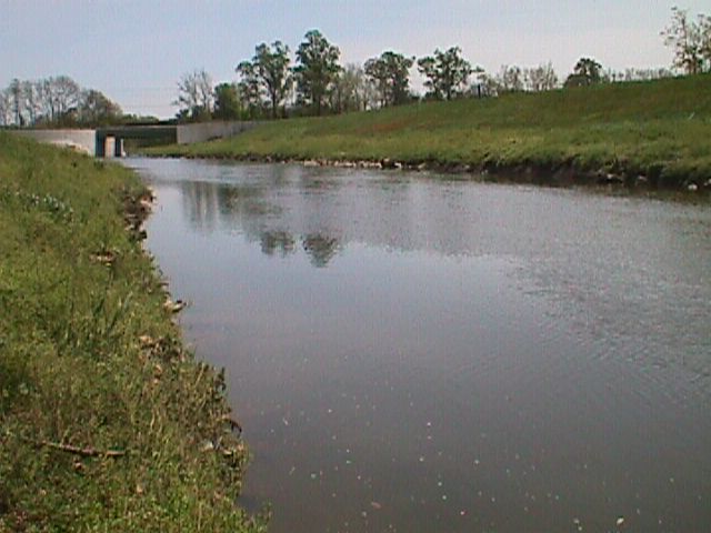 Field photo showing stream conditions at site ANAC-301-X-2000-15_12