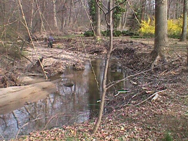 Field photo showing stream conditions at site LPAX-116-R-2000-10_01