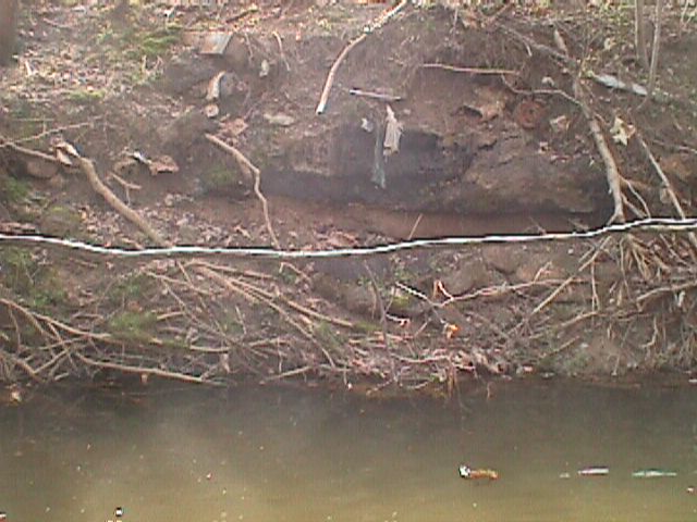 Field photo showing stream conditions at site LPAX-206-R-2000-08_06