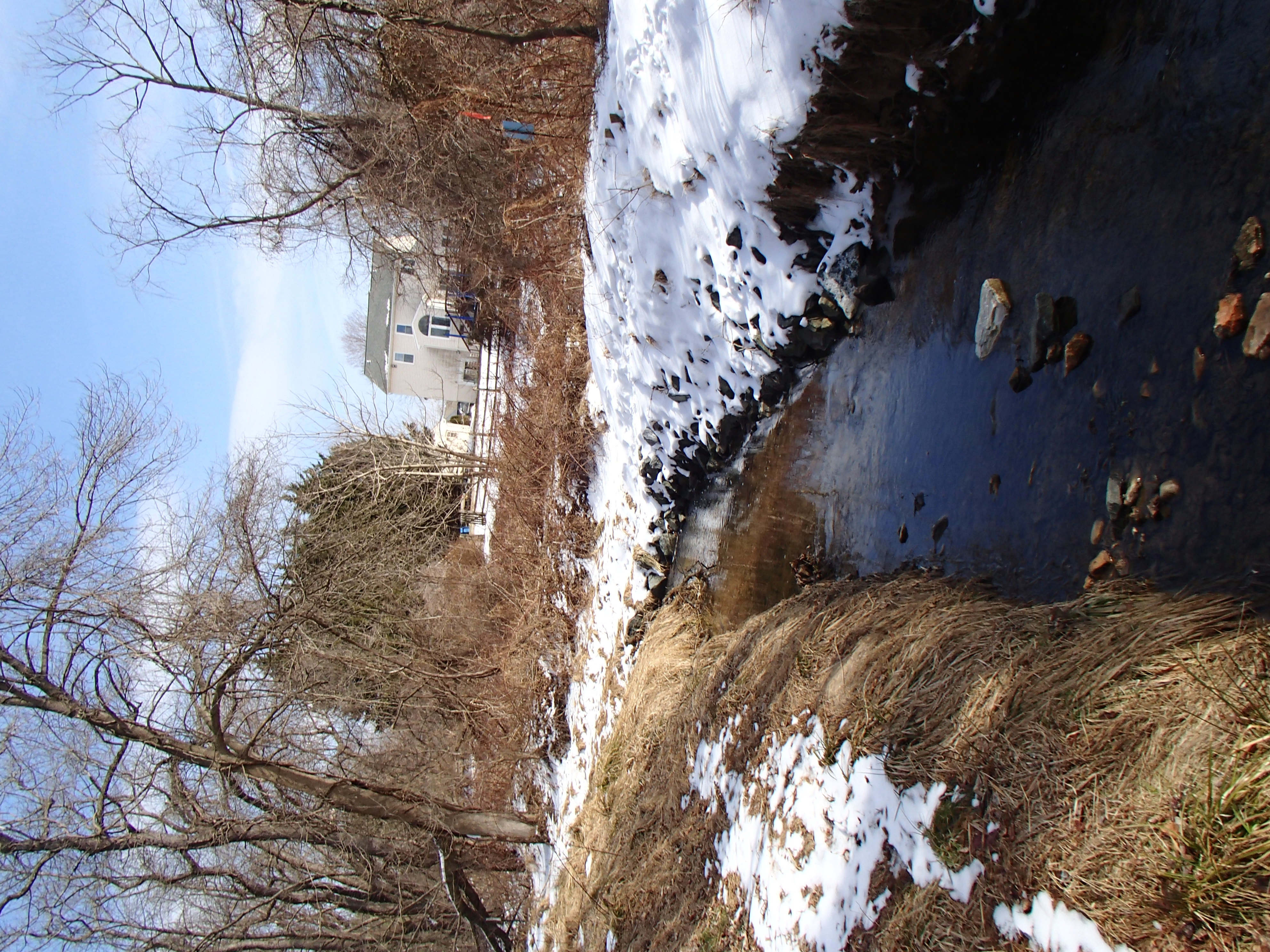 Field photo showing stream conditions at site LPAX-287-X-2014-1
