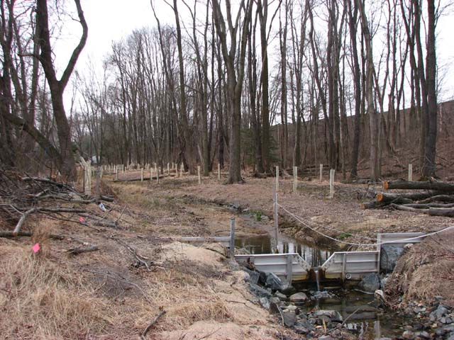 Field photo showing stream conditions at site LPAX-288-X-2013-1