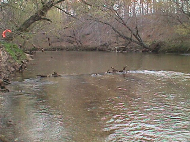 Field photo showing stream conditions at site LPAX-408-R-2000-13_14