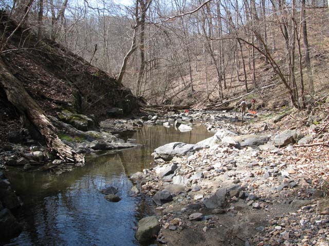 Field photo showing stream conditions at site PATL-103-X-2012-2