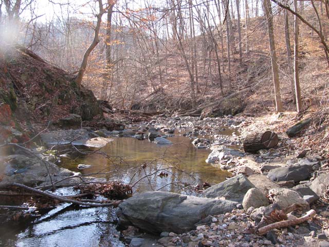 Field photo showing stream conditions at site PATL-103-X-2013-2