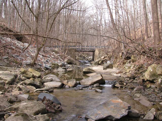 Field photo showing stream conditions at site PATL-106-X-2013-1