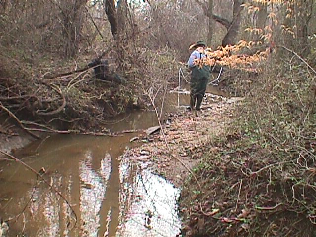 Field photo showing stream conditions at site PATL-111-R-2000-06_03