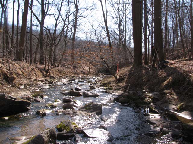 Field photo showing stream conditions at site PATL-112-X-2013-2
