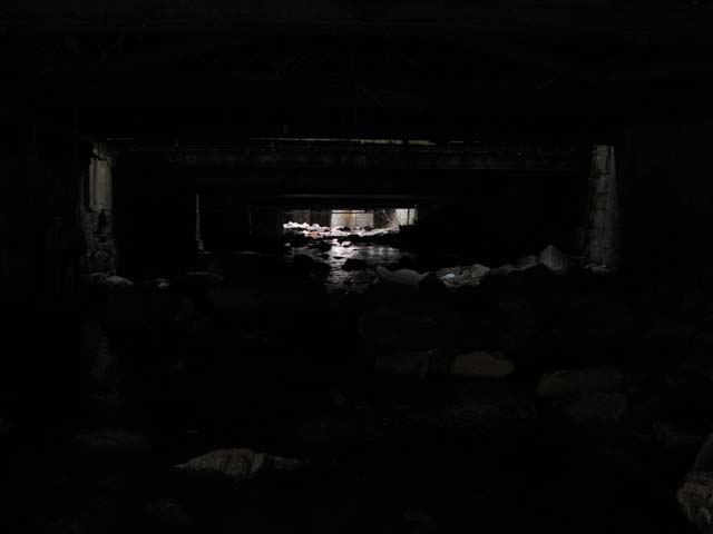Field photo showing stream conditions at site PATL-205-X-2013-2