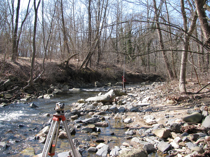 Field photo showing stream conditions at site PATL-209-X-2011-1