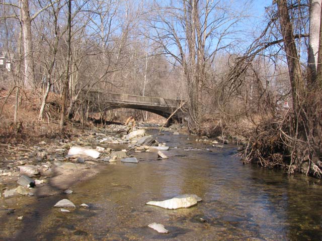 Field photo showing stream conditions at site PATL-209-X-2013-1