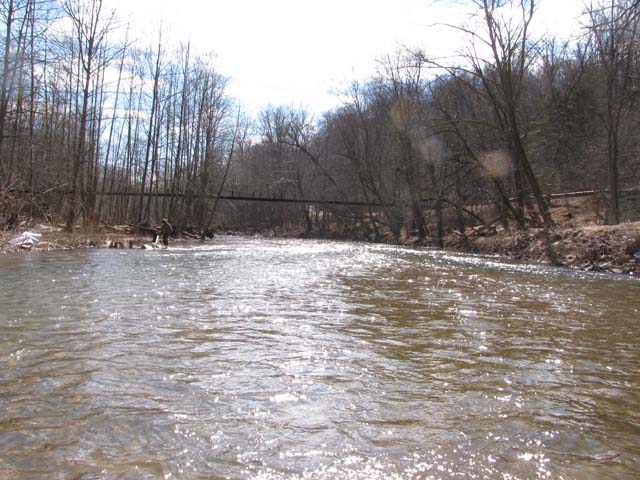 Field photo showing stream conditions at site PATL-501-X-2013-2