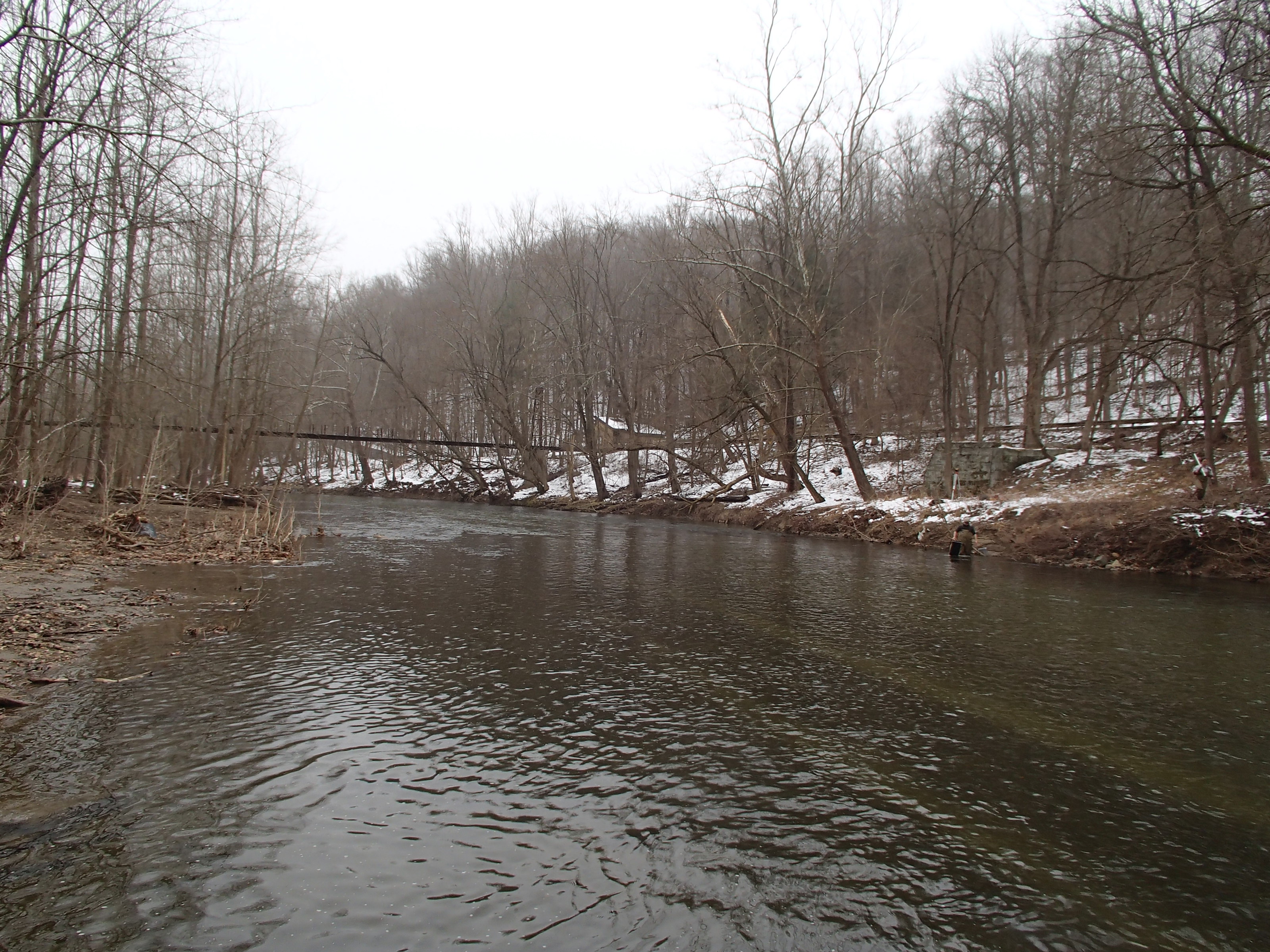 Field photo showing stream conditions at site PATL-501-X-2014-2