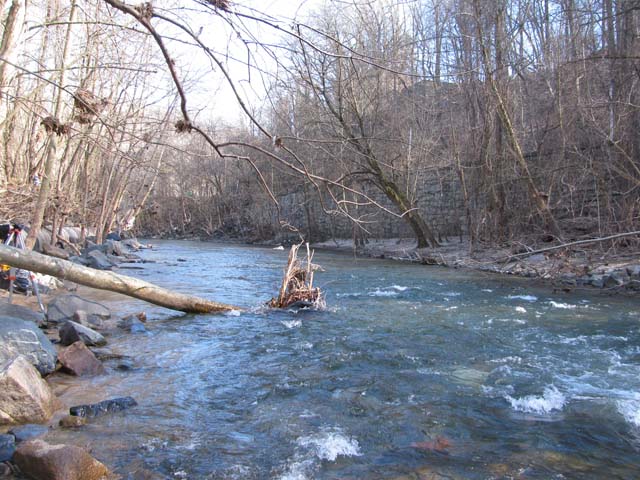 Field photo showing stream conditions at site PATL-502-X-2013-2