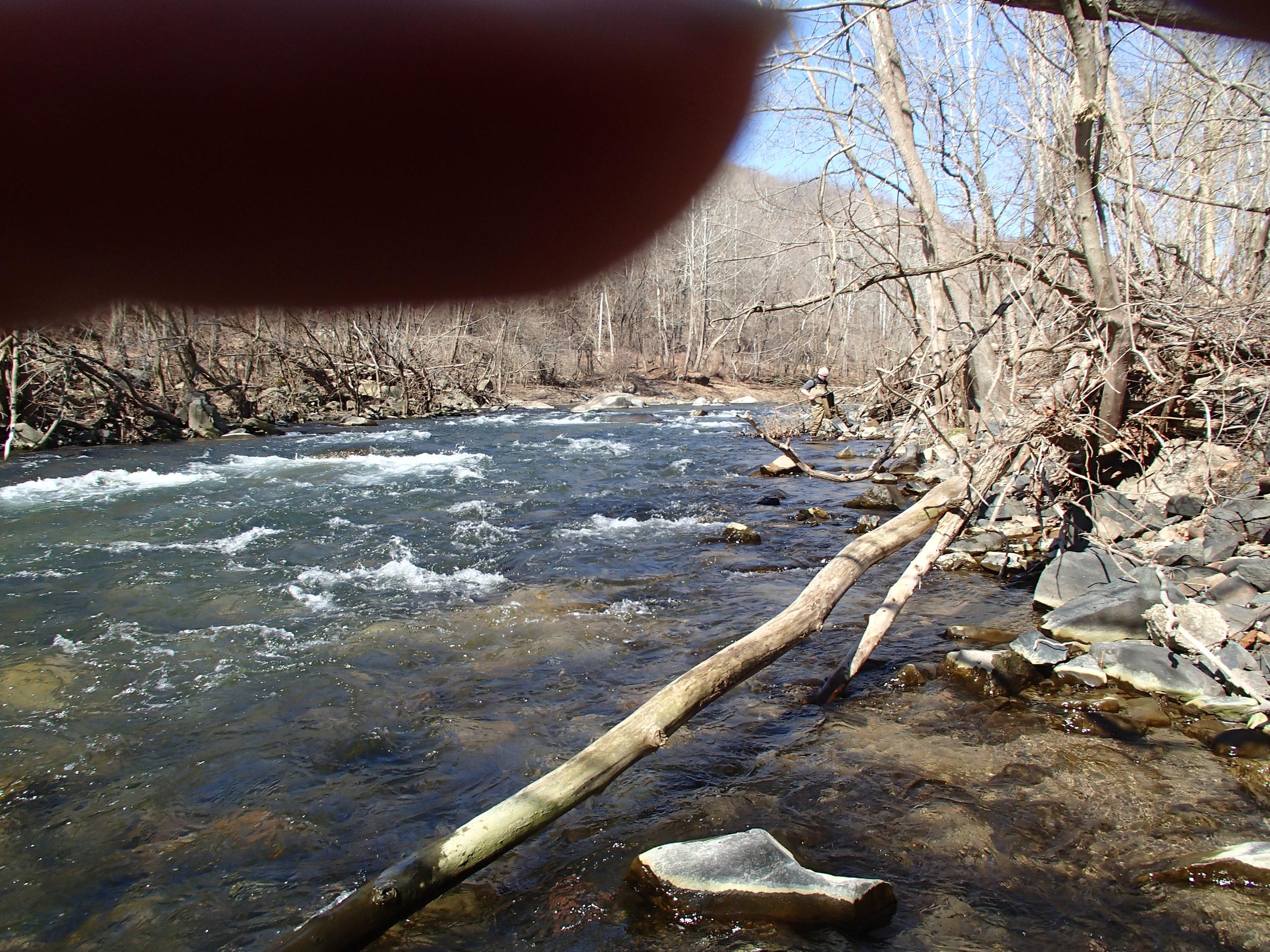 Field photo showing stream conditions at site PATL-502-X-2014-1
