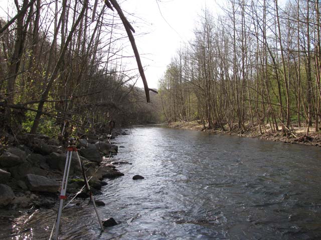 Field photo showing stream conditions at site PATL-504-X-2012-2