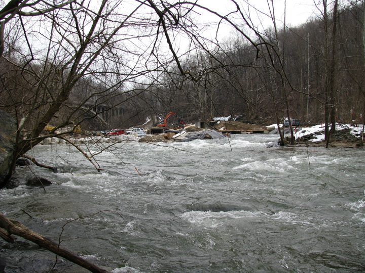 Field photo showing stream conditions at site PATL-507-X-2010-2