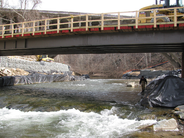 Field photo showing stream conditions at site PATL-508-X-2011-1