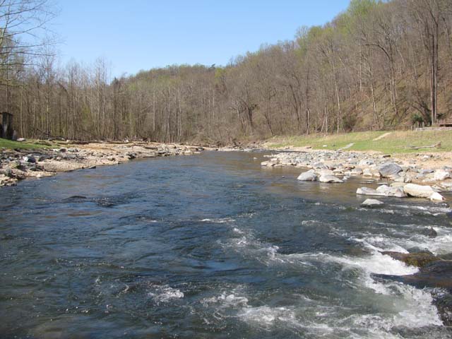 Field photo showing stream conditions at site PATL-508-X-2012-2