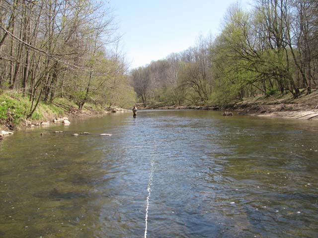 Field photo showing stream conditions at site PATL-510-X-2012-2