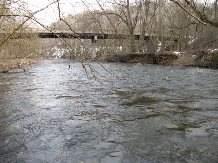 Field photo showing stream conditions at site PATL-511-X-2010-1