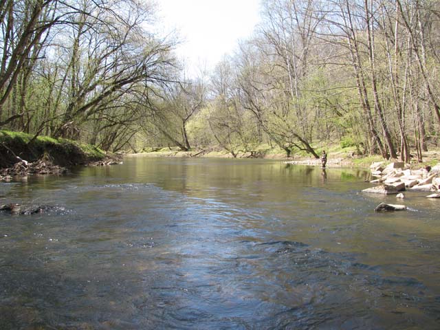 Field photo showing stream conditions at site PATL-511-X-2012-1