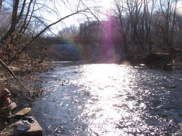 Field photo showing stream conditions at site PATL-511-X-2013-2