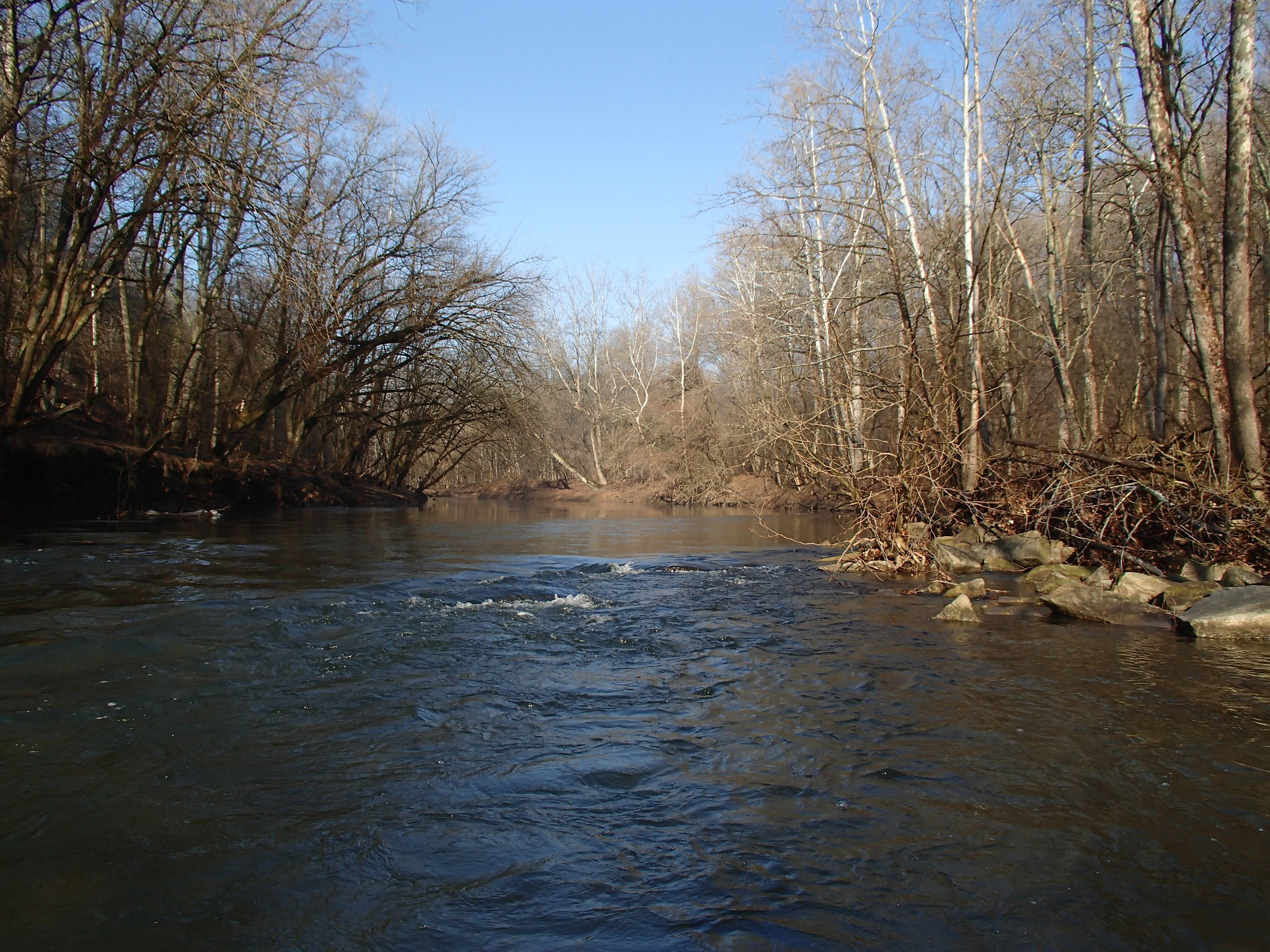 Field photo showing stream conditions at site PATL-511-X-2014-1