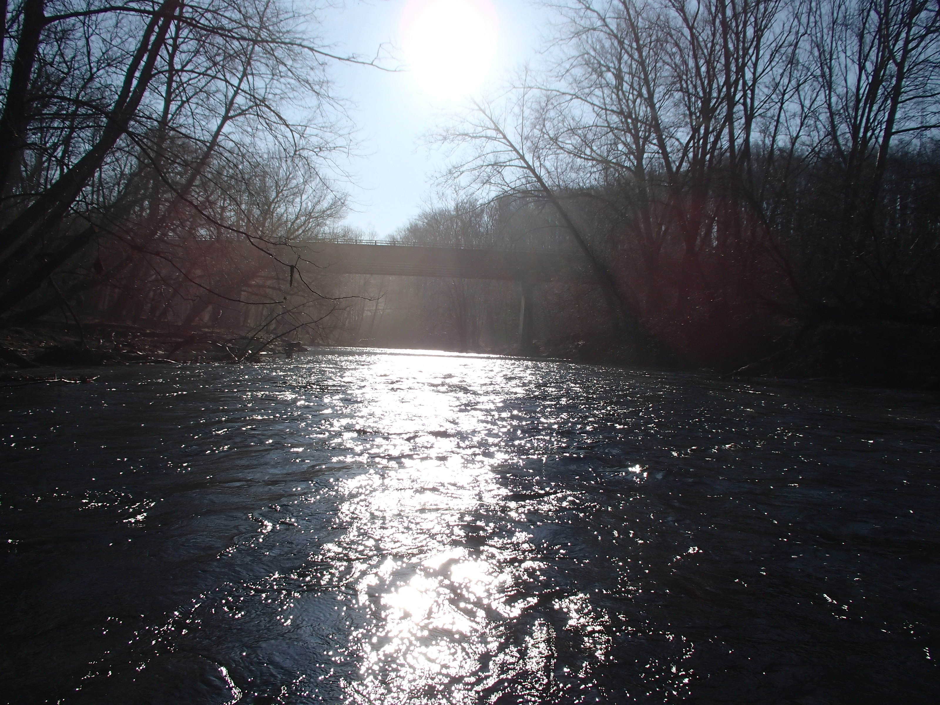 Field photo showing stream conditions at site PATL-511-X-2014-2