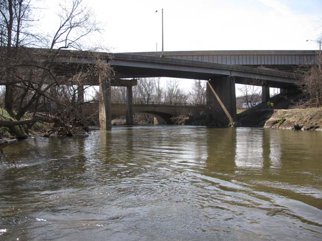 Field photo showing stream conditions at site PATL-B01-X-2012-2