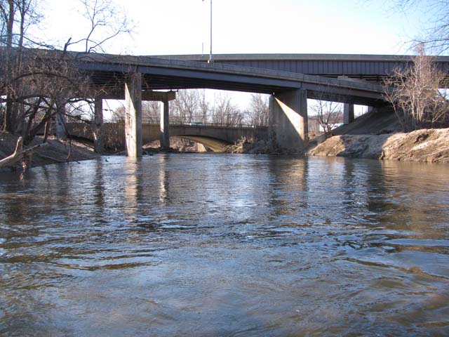 Field photo showing stream conditions at site PATL-B01-X-2013-2