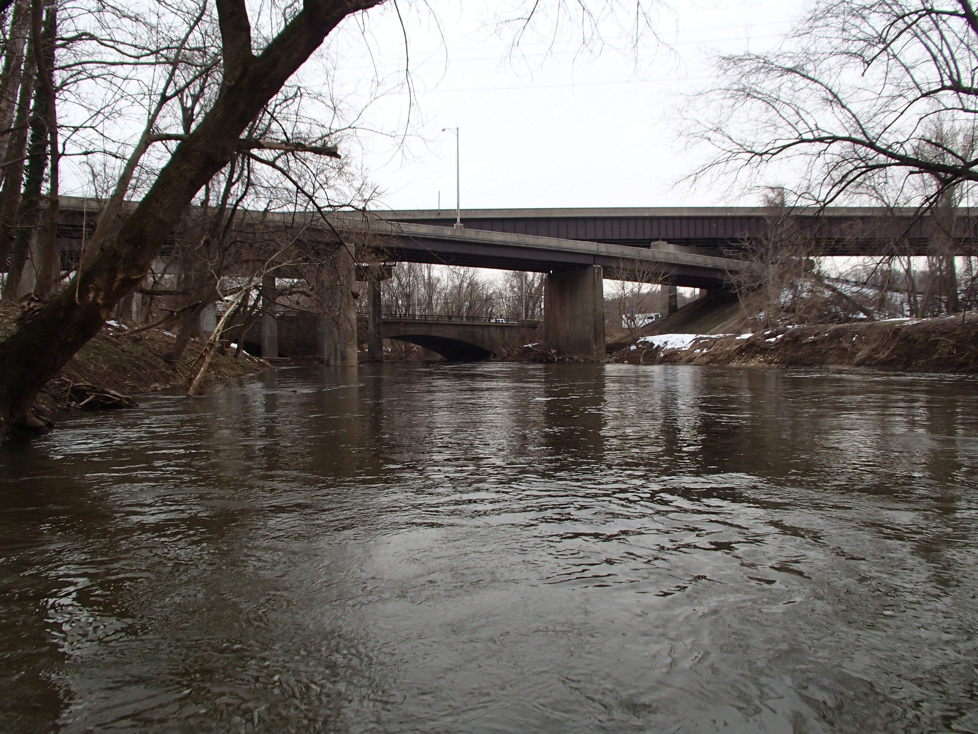 Field photo showing stream conditions at site PATL-B01-X-2014-2