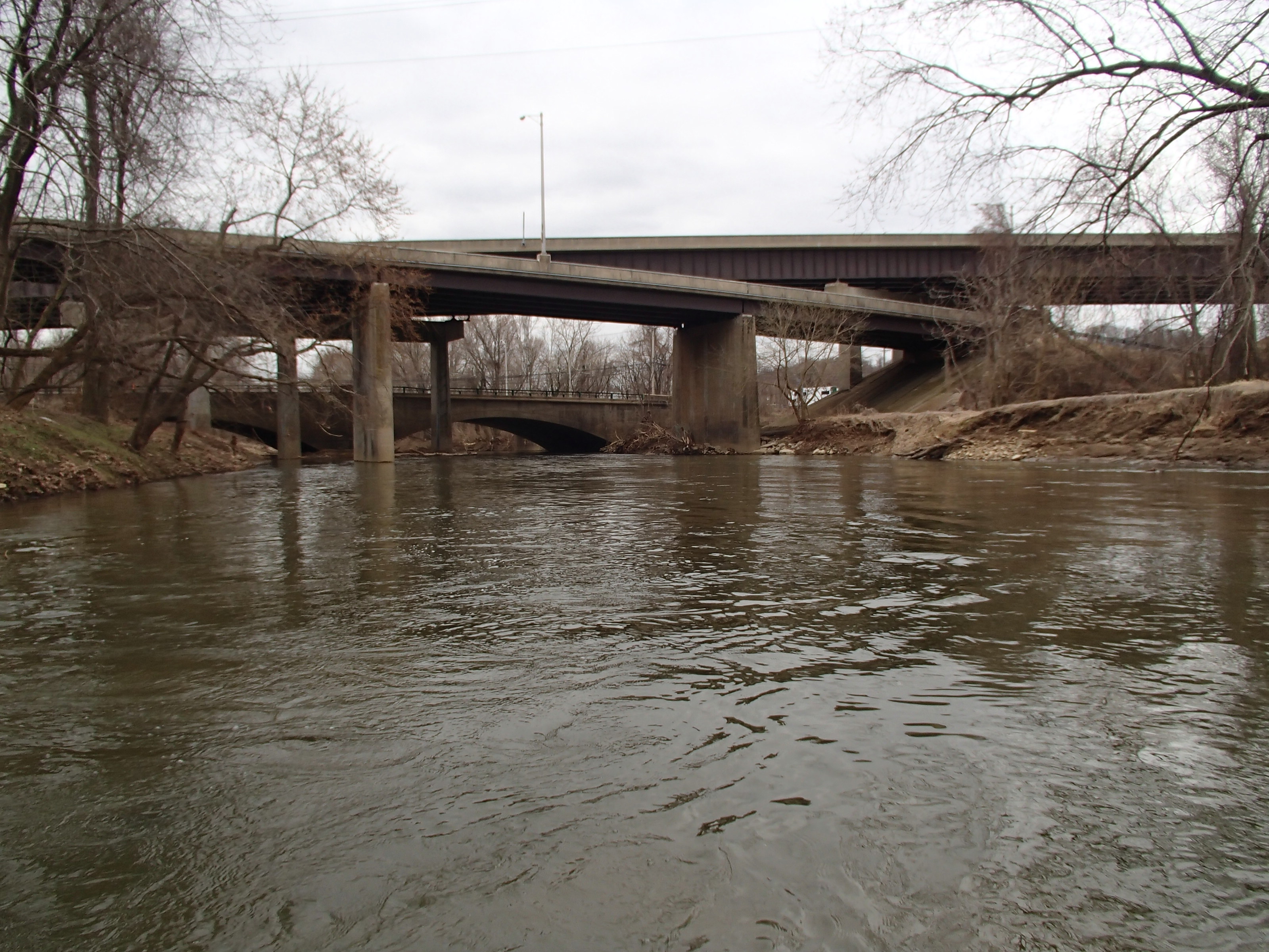 Field photo showing stream conditions at site PATL-B01-X-2015_midpoint-looking-downstream