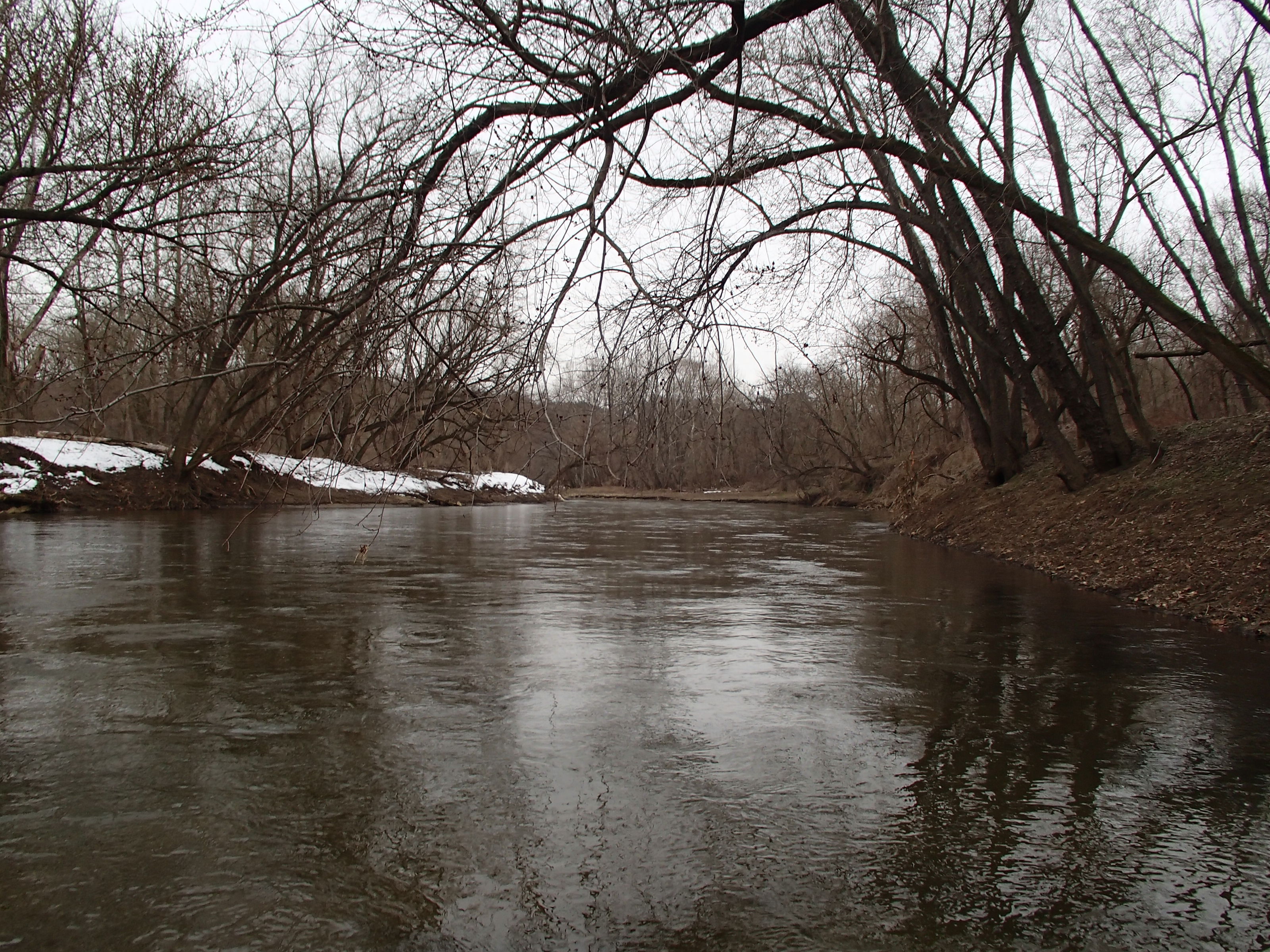 Field photo showing stream conditions at site PATL-B02-X-2014-1