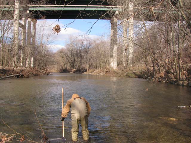 Field photo showing stream conditions at site PATL-B03-X-2013-1