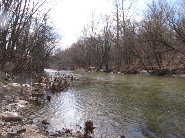 Field photo showing stream conditions at site PATL-B03-X-2013-2