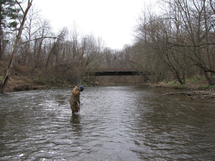Field photo showing stream conditions at site PATL-B04-X-2011-2