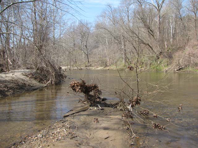 Field photo showing stream conditions at site PATL-B04-X-2012-1