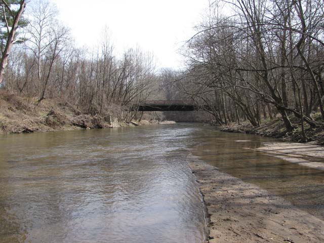 Field photo showing stream conditions at site PATL-B04-X-2012-2