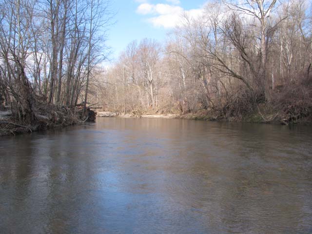 Field photo showing stream conditions at site PATL-B04-X-2013-1