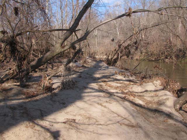 Field photo showing stream conditions at site PATL-B04-X-2013-3