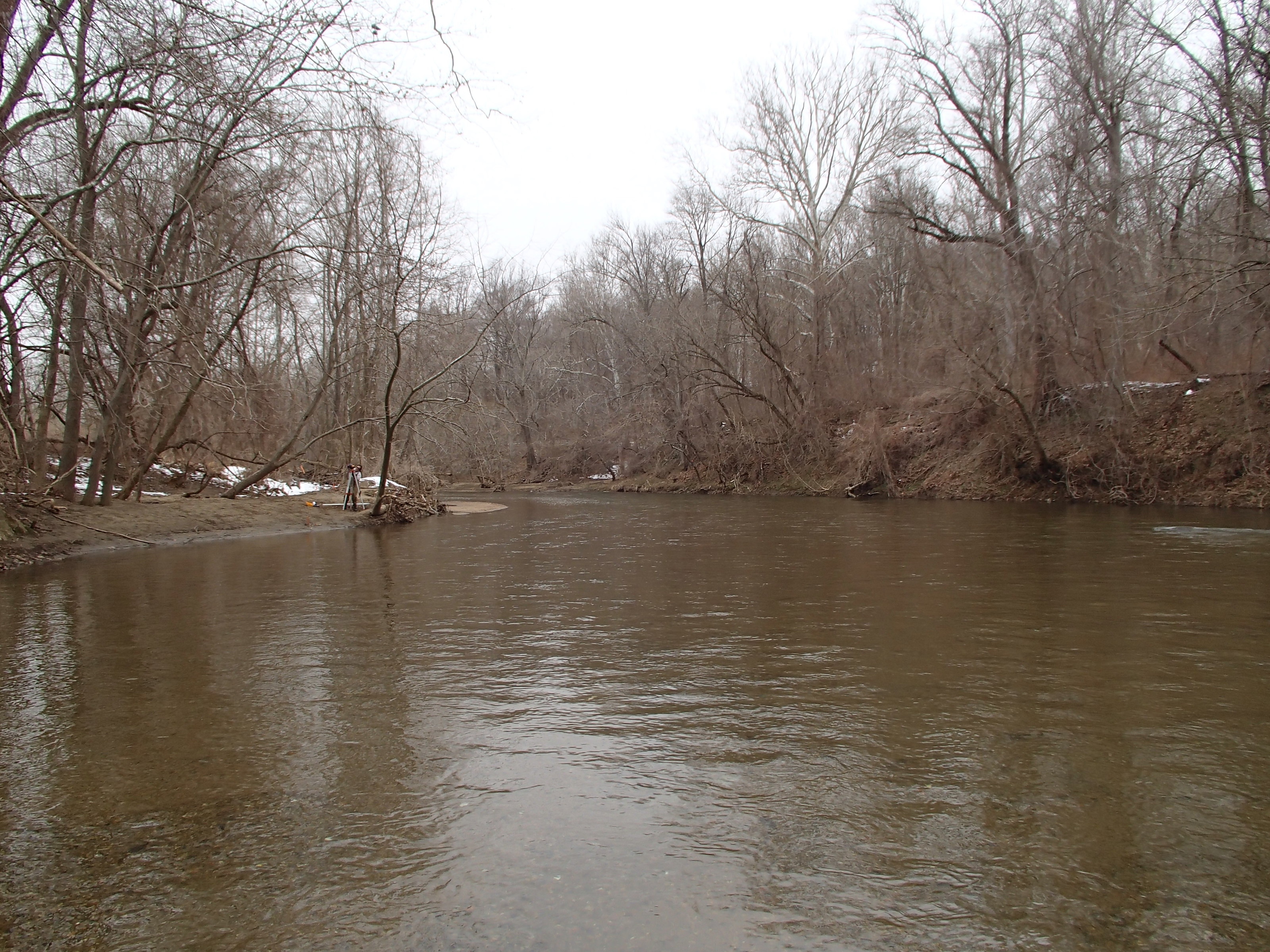 Field photo showing stream conditions at site PATL-B04-X-2014-1