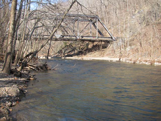 Field photo showing stream conditions at site PATL-B05-X-2012-1