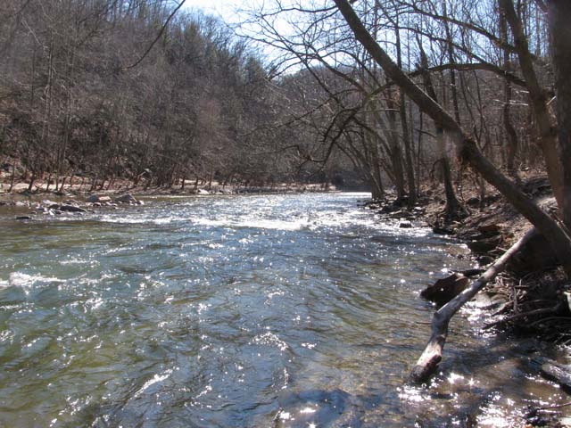 Field photo showing stream conditions at site PATL-B05-X-2013-2
