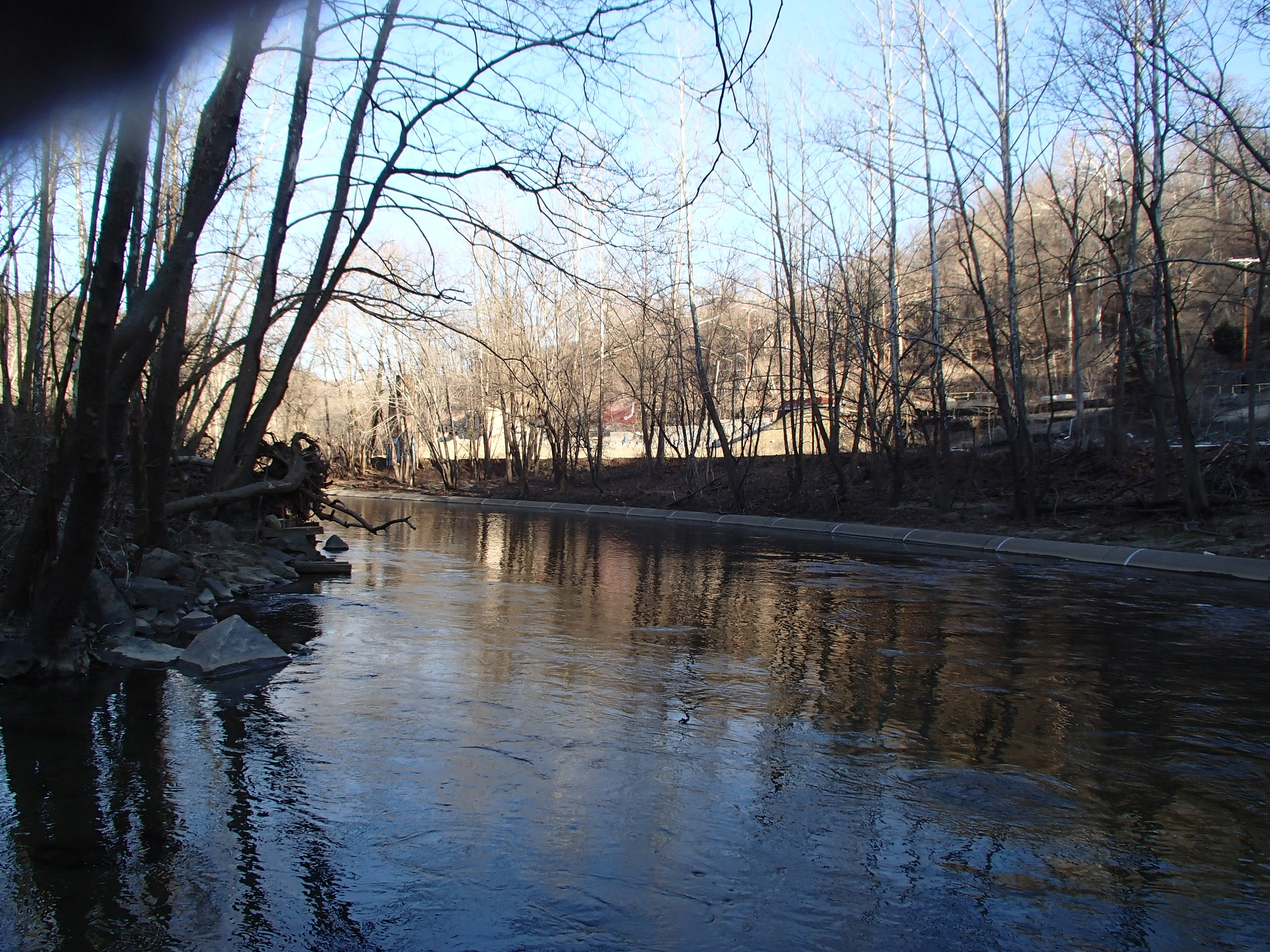 Field photo showing stream conditions at site PATL-B06-X-2014-1