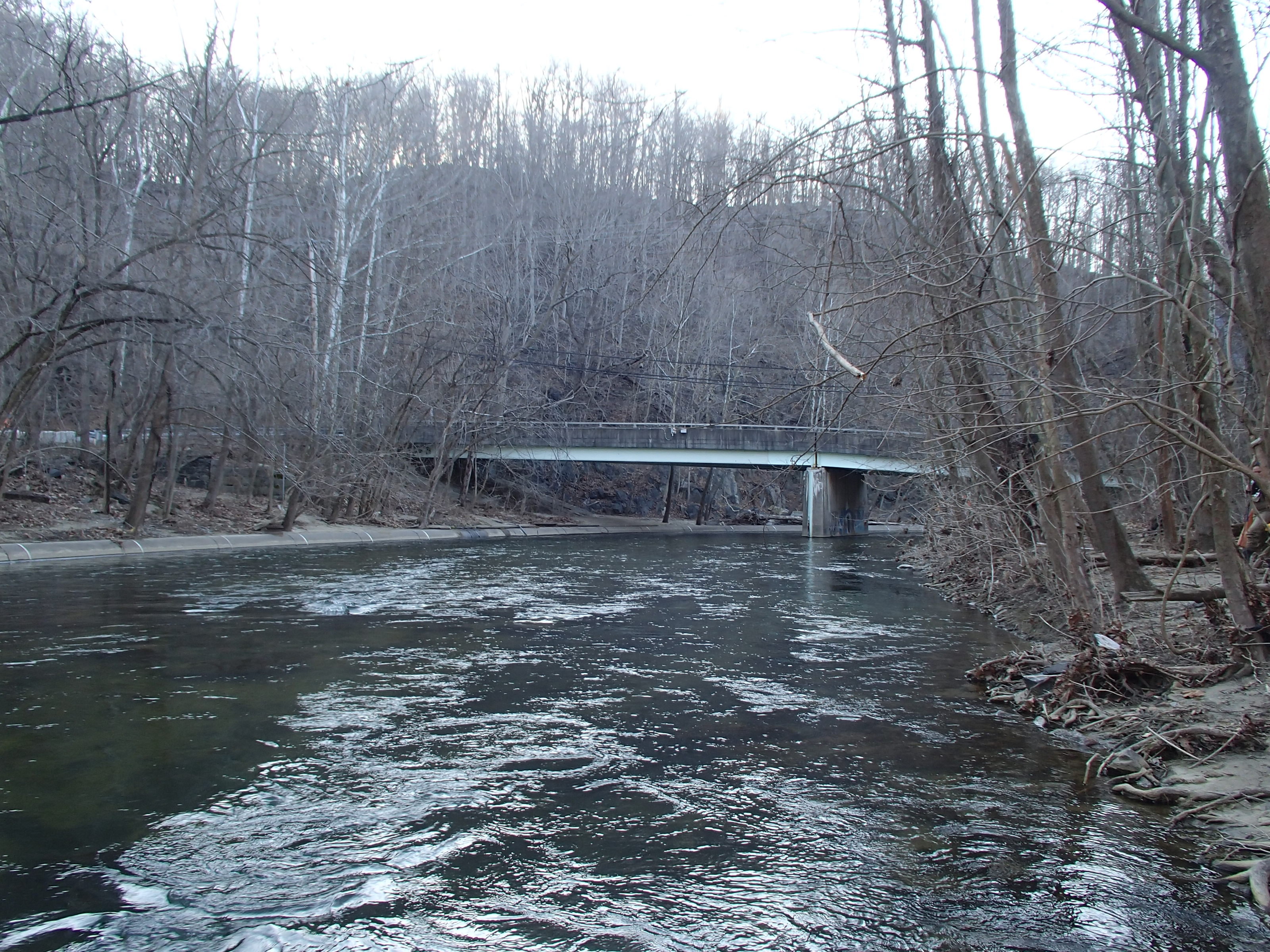 Field photo showing stream conditions at site PATL-B06-X-2014-2